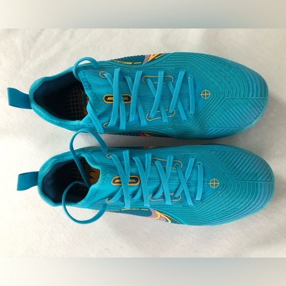 Nike Mercurial Like New Air Zoom Vapor 14 Pro TF 'Chlorine Blue Laser Orange'. - Picture 3 of 6